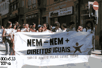 Marcha do Orgulho LGBT no Porto (foto por Lígia Macedo para PortugalGay.PT)